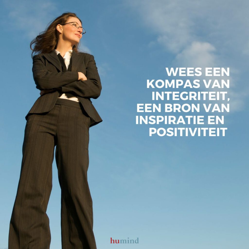 Als leider heb je een voorbeeldfunctie